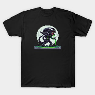 Xenomorph 8 Bit artwork T-Shirt